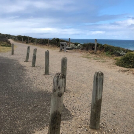 The Corner carpark Bollards