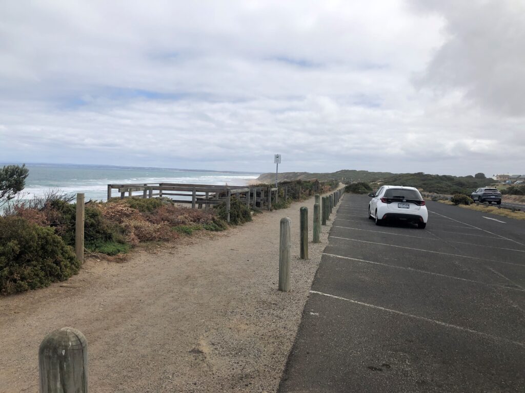 The Corner carpark Bollards