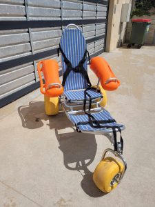 Mobi Chair, accessible beach wheelchai